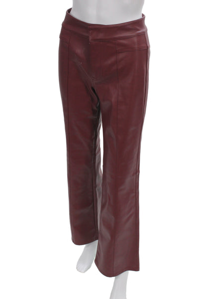 We The Free Women Red Polyester Dress Pants Size 0