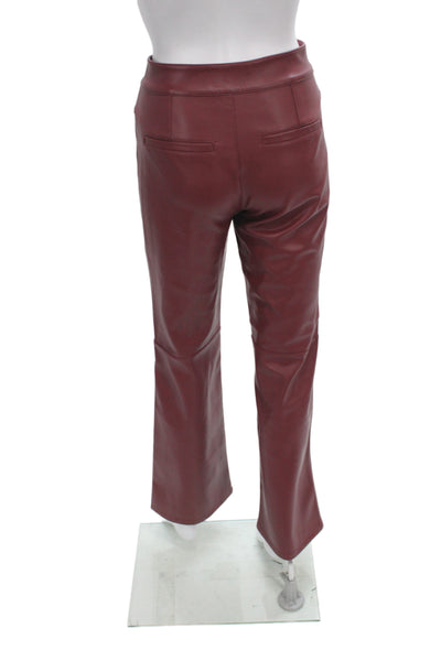 We The Free Women Red Polyester Dress Pants Size 0