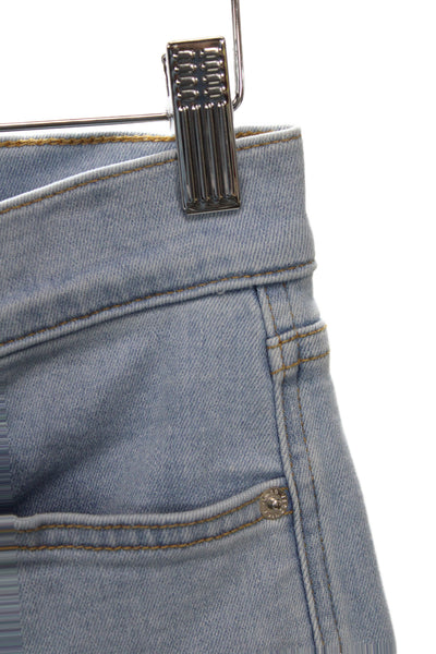 Veronica Beard Womens Ankle Jeans High Rise Blue Cotton Inseam 26 Size 25