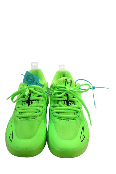 Puma Men's M.E.L.O. Lace Up Athletic Trainer Sneakers Green Size 8