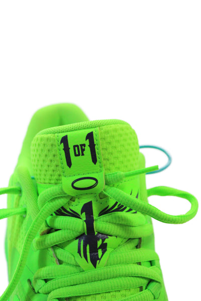 Puma Men's M.E.L.O. Lace Up Athletic Trainer Sneakers Green Size 8