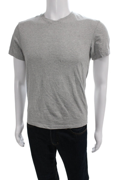 J Crew Mens Gray Cotton Crew Neck Short Sleeve T-Shirt Size S