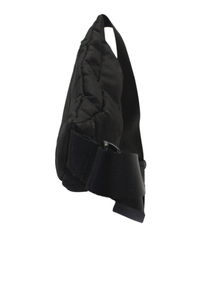 Everlane Unisex Adults Multi-Compartment Zip Up Belt Bag Black