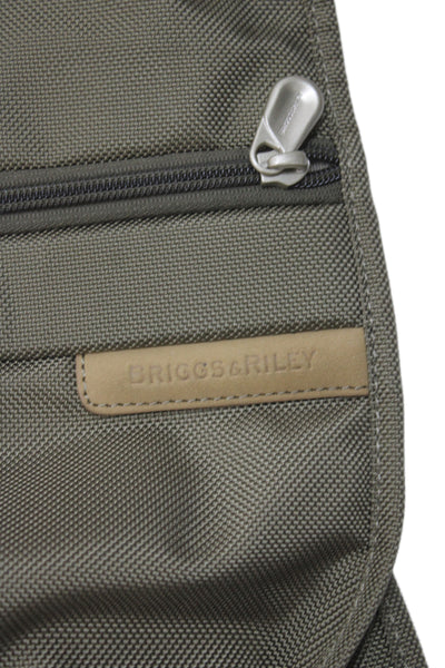 Briggs & Riley Unisex Adults Garment Bag Suitcase Olive Green