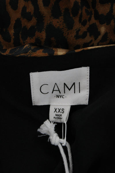Cami NYC Womens Skinny Cotton Jeans Blue Raw Hem Button Size 2XS