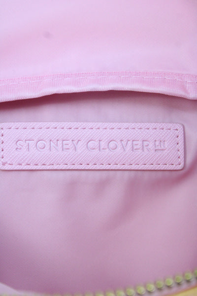 Stoney Clover Lane Womens Tie Dye Print Fanny Pack Handbag Multi Colored