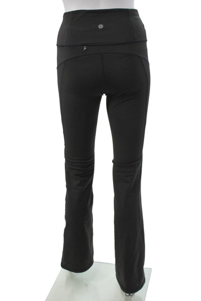 Athleta Womens Compression Black Tall Leggings Size XS