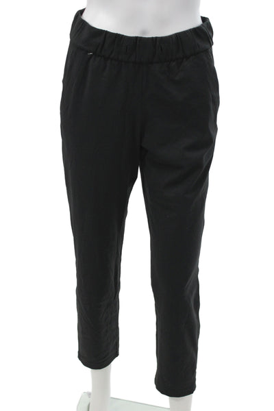Lululemon Women Jogger Pants Black Pull On Polyester Athleisure Size S