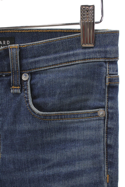 Veronica Beard Women Flared Jeans Blue Cotton High Rise Size 25