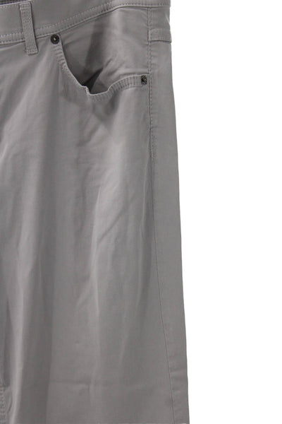 Brax Feel Good Mens Chino Pants Gray Casual Size 34