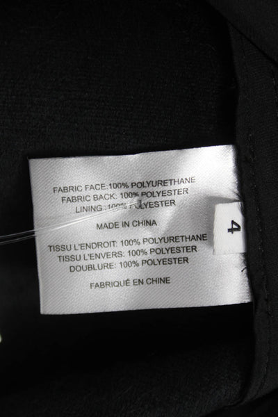Proenza Schouler White Label Women Fit Flare Halter Black Maxi Dress Size 4