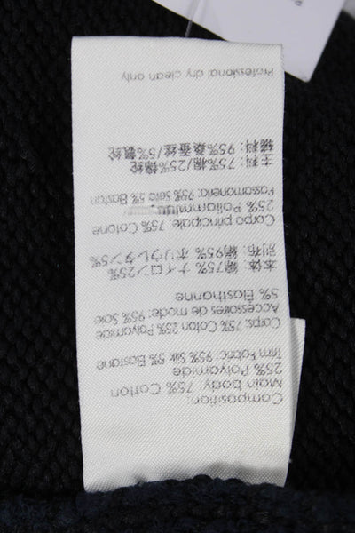 3.1 Phillip Lim Women Black V-Neck Pullover Long Sleeve Size M