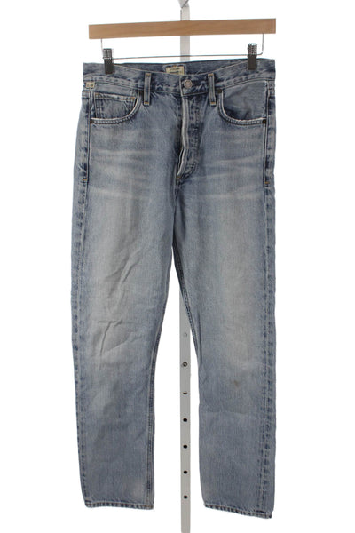 Citizens of Humanity Women Straight Jeans High Rise Blue Size 26