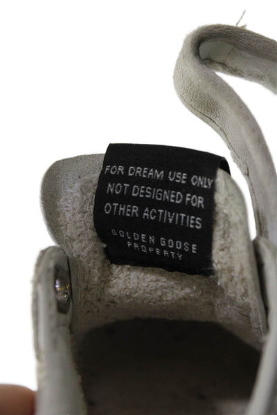 Golden Goose Deluxe Brand Girls Low Top Sneakers White Size 28