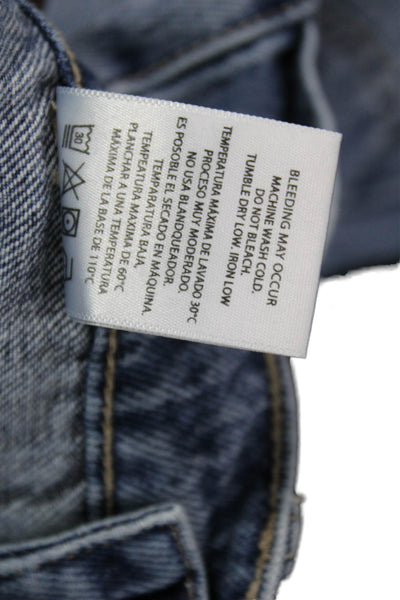 Hidden Women Straight High Rise Blue Jeans 100% Cotton Size 26