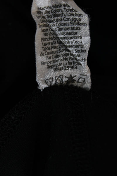 Beyond the Bump Womens Capri Leggings Gray Nylon Blend Maternity Yoga Size S