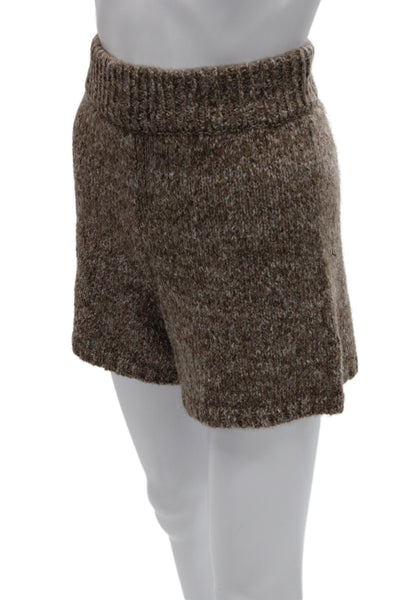 Zara Women Hot Pants Brown Pull On Size L
