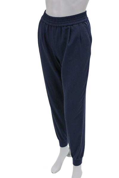 Zara Womens Jogger Pants Blue Polyester Pull On Size XS