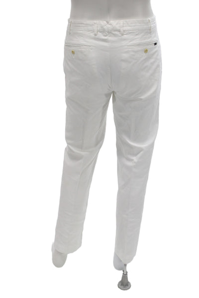 Polo Ralph Lauren Men Chino Pants White Pima Cotton Size 32