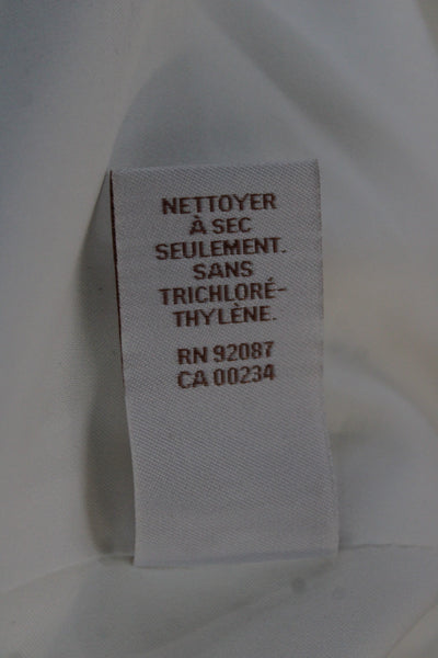 Scripted Womens White Halter Tie Sleeveless Playsuit Polyester Size S