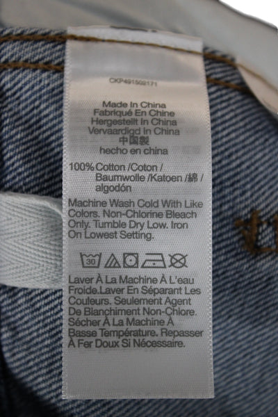 Madewell Womens Wide-Leg Blue Jeans Size 23