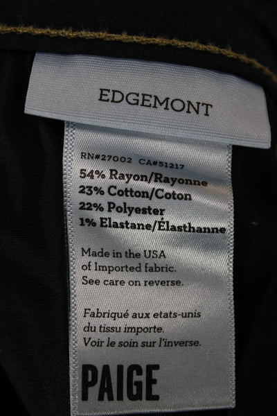 Paige Womens Skinny Jeans Blue Mid Rise Viscose Biker Size 26