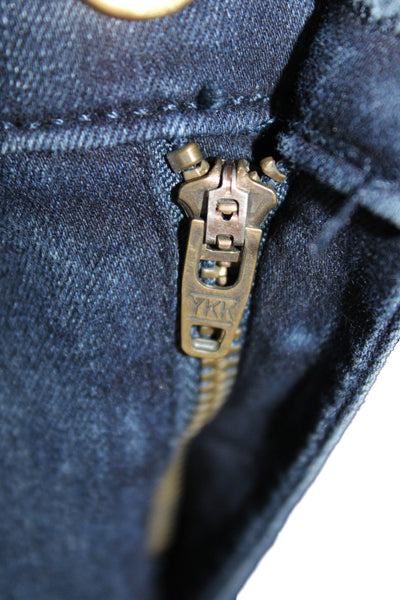 J Brand Women Capri Jeans Blue Cotton High Rise Size 26