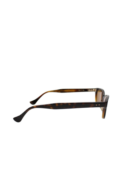 Unsellable DITA Womens Brown Plastic Oval Svelte Sunglasses
