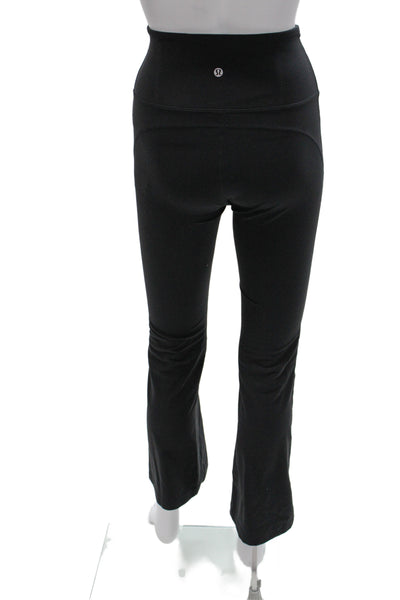 Lululemon Womens Ankle Leggings Gray Pull On Athleisure Solid Size 4