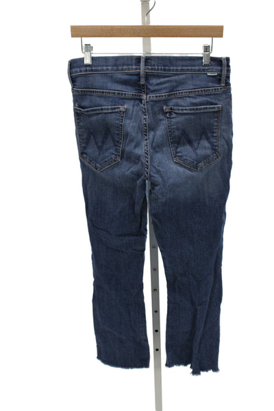 Mother Women Cropped Blue Jeans Size 20