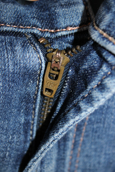 Mother Women Cropped Blue Jeans Size 20