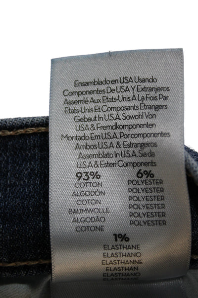 Mother Women Cropped Blue Jeans Size 20
