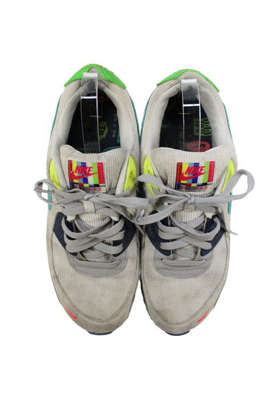 Nike Mens Suede Colorblock Low Top Sneakers Multicolor Size 12