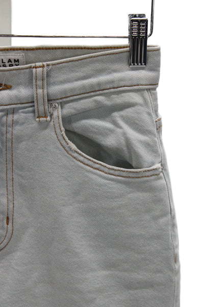 Derek Lam 10 Crosby Womens Straight Blue Jeans Size 24