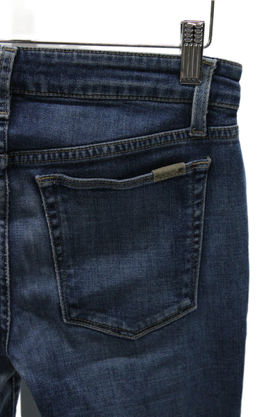 Joes Women Bootcut Jeans Blue Cotton Mid Rise Inseam 27 Size 25
