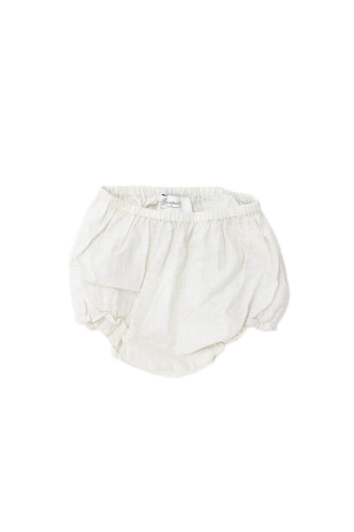 Bonpoint Girls Elastic Waistband Cotton Bottoms Gray Size 6 Months