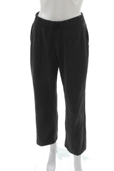 Athletica Women Jogger Pants Black Drawstring Petite Size S