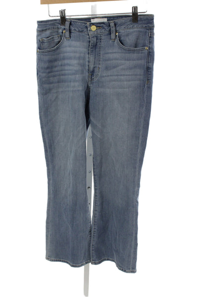 Frame Womens Bootcut Jeans High Waist Blue Size 28