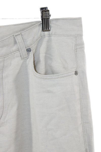 Citizens of Humanity Mens Straight Beige Cotton Jeans Size 33