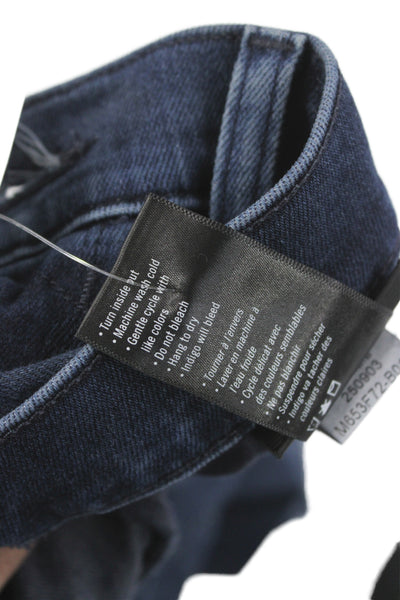 Paige Black Label Mens Skinny Blue Cotton Jeans Size 33