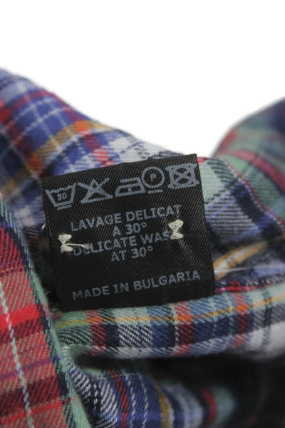 Isabel Marant Etoile Women Plaid Button-Up Multicolor Size 34