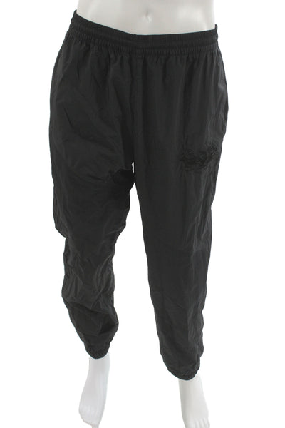 Polo Ralph Lauren Mens Black Recycled Nylon Track Pants Size M