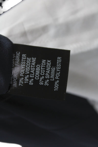 Drew Women Basic Jacket Black Button Polyester Long Sleeve Size XS