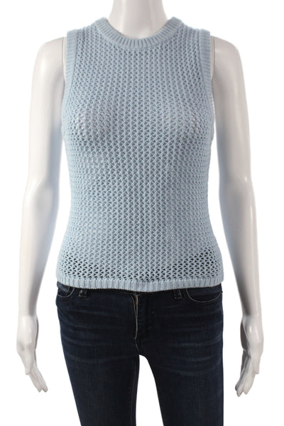 Toccin Women Basic Sleeveless Crew Neck Cotton Tank Size XS