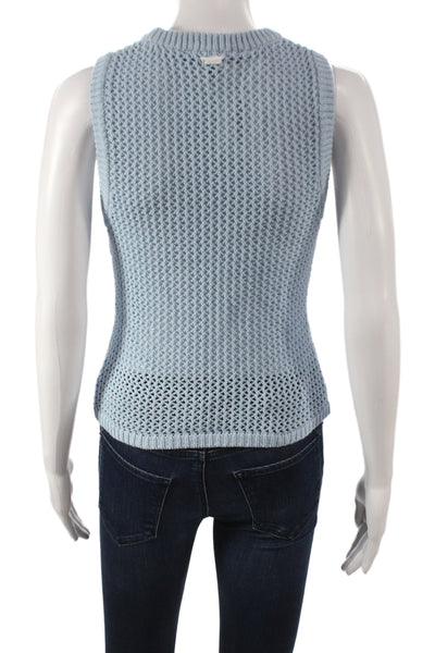 Toccin Women Basic Sleeveless Crew Neck Cotton Tank Size XS