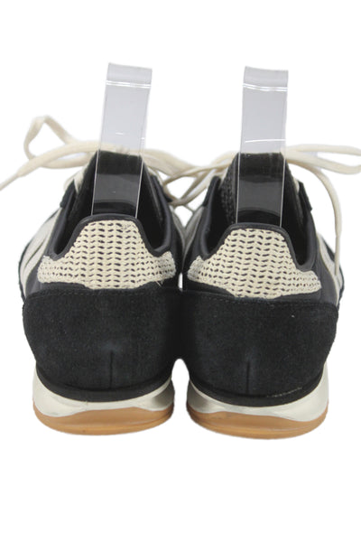 Adidas Womens Suede Low Top Sneakers Black Size 6.5