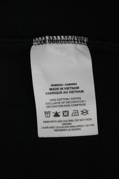 Nike Men's Black Cotton Crew Neck T-Shirt Size M