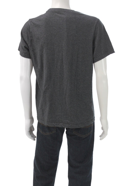 Nike Mens Dark Gray Sports Crew Neck T-Shirt Short Sleeve Size L