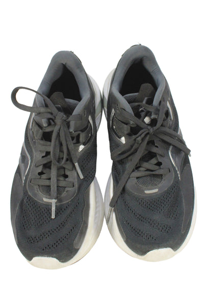 Saucony Womens Mesh Running Sneaker Black Size 7