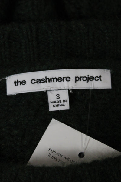 The Cashmere Project Unisex Pullover Green Wool Size S